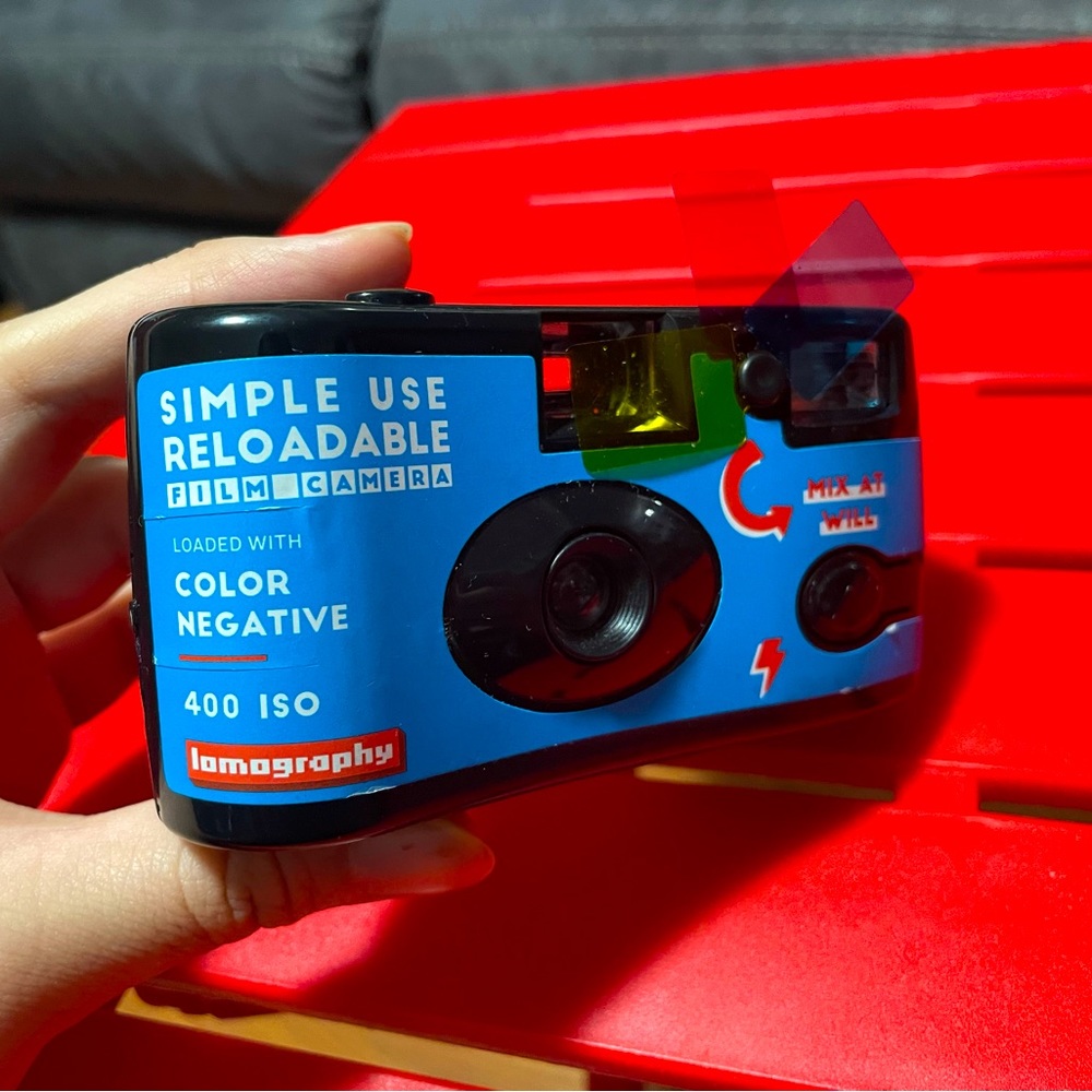 Simple Use Reloadable Film Camera Color Negative (FILM NOT INCLUDED)